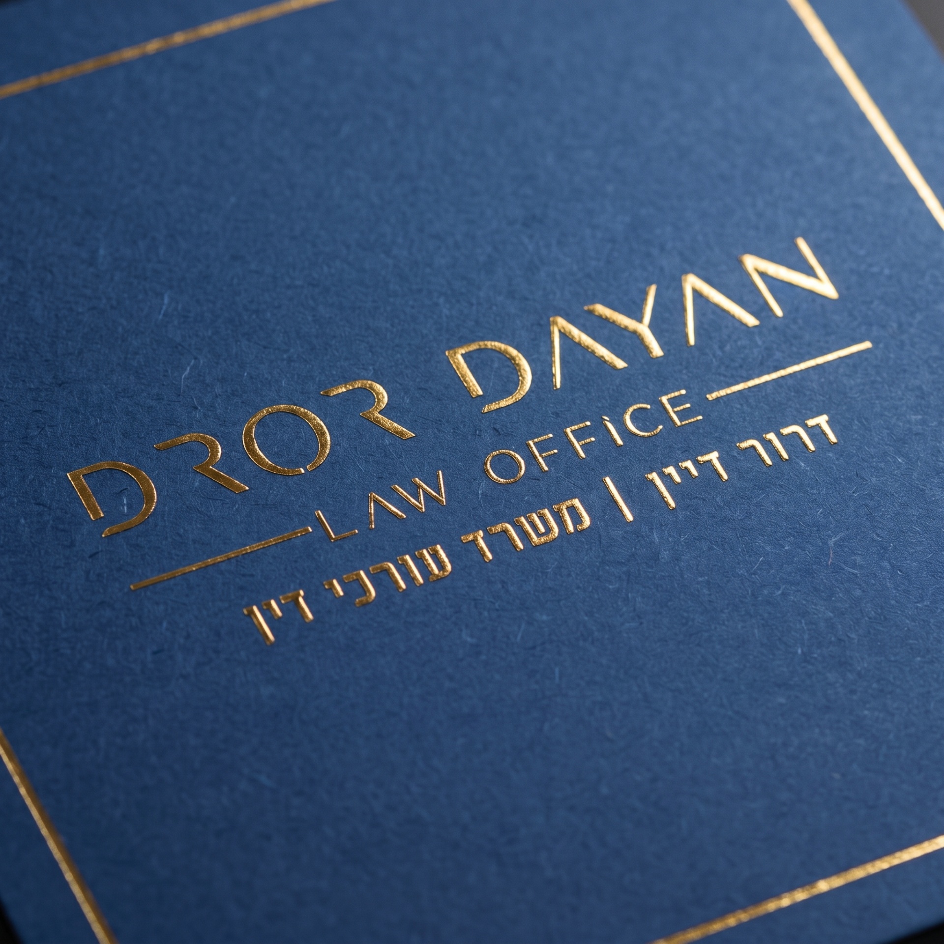 מיתוג המשרד — פרט זהב על נייבי